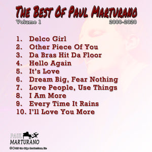 Best Of Paul Marturano 2000-2020 Volume 1 (Featuring Delco Girl )