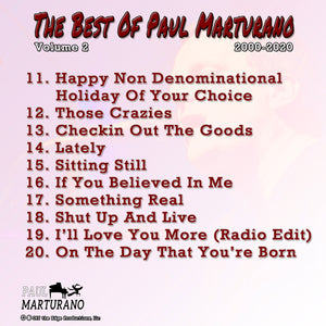 Best Of Paul Marturano 2000-2020 Volume 2