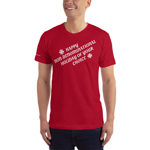 Happy Non-Denominational Holiday of Your Choice T-Shirt and an MP3 of the song!