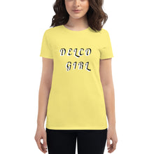 Load image into Gallery viewer, DELCO GIRL Women&#39;s short sleeve t-shirt and MP3 Digital Download of the song &quot;Delco Girl&quot;